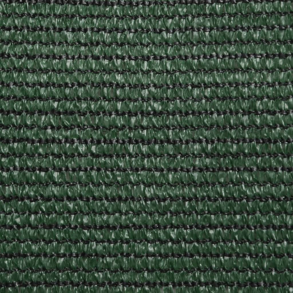 Vidaxl zonnezeil 160 g m² 3x4 m hdpe donkergroen
