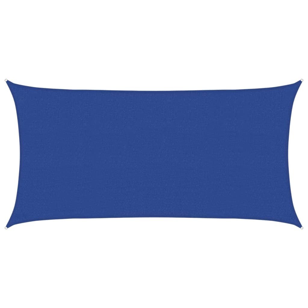 Vidaxl Zonnezeil 160 g m² 2x3,5 m HDPE blu