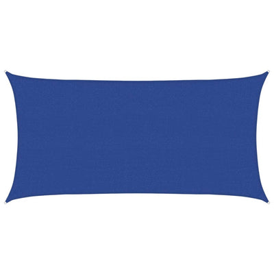 Vidaxl Zonnezeil 160 g m² 2,5x4,5 m HDPE blu