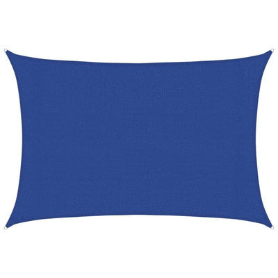 Vidaxl Zonnezeil 160 g m² rettangolare 3x5 m HDPE blu