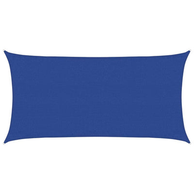 Vidaxl Zonnezeil 160 g m² rettangolare 3x6 m hdpe blu