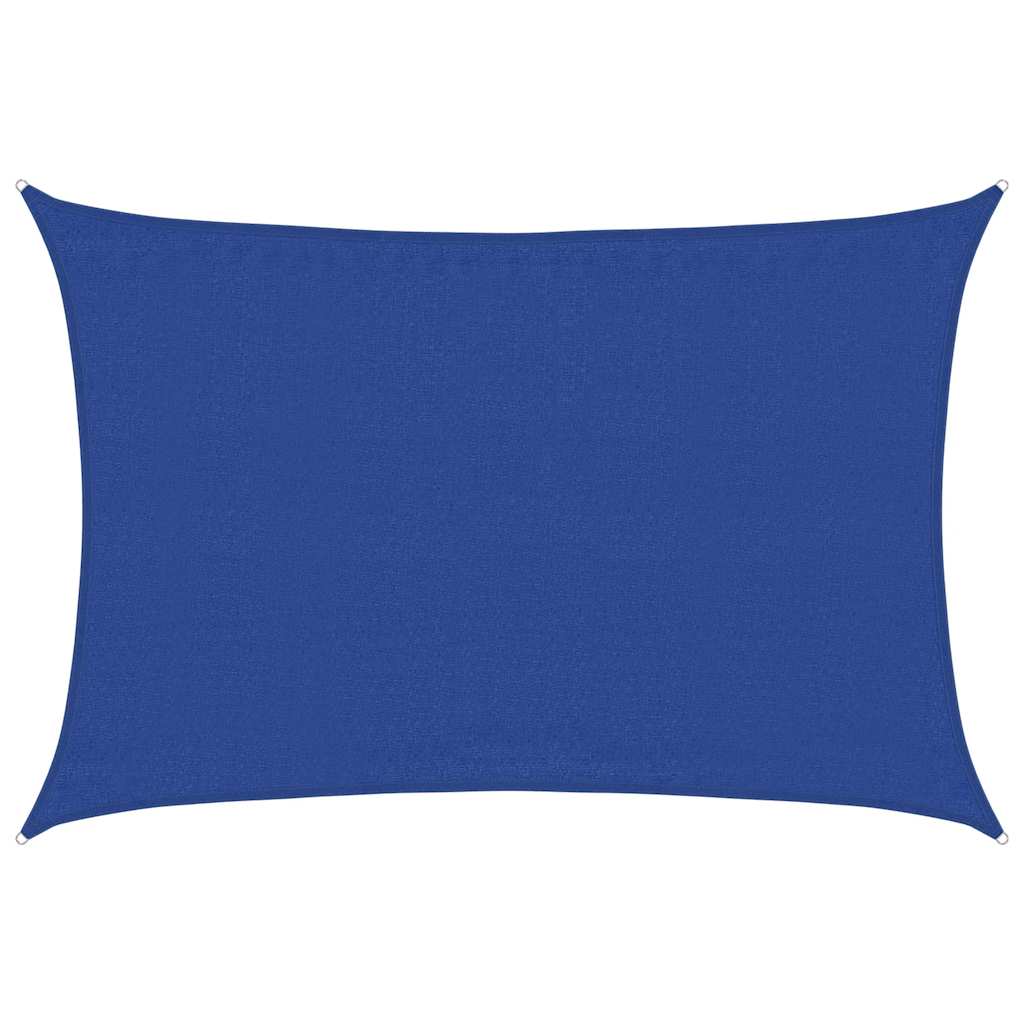 Vidaxl Zonnezeil 160 g m² Rectangular 3.5x5 M HDPE Azul