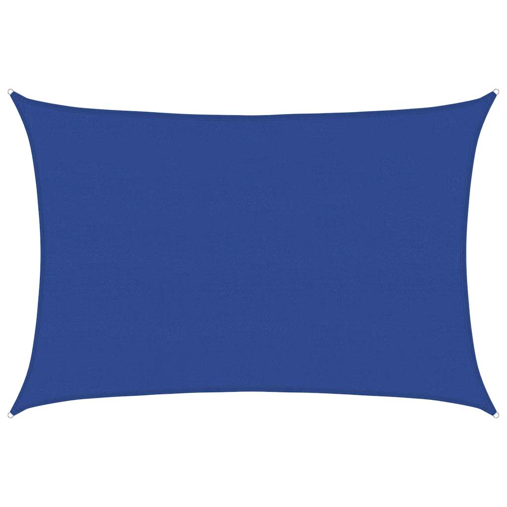 Vidaxl Zonnezeil 160 g m² Rectangular 5x6 M HDPE Azul