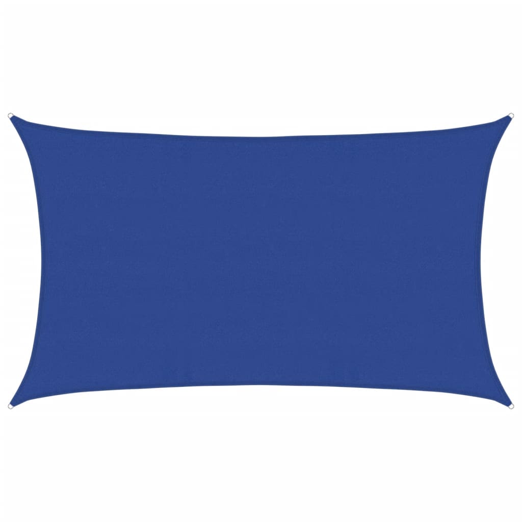 Vela da sole Vidaxx 160 g m² rettangolare 5x8 m HDPE blu
