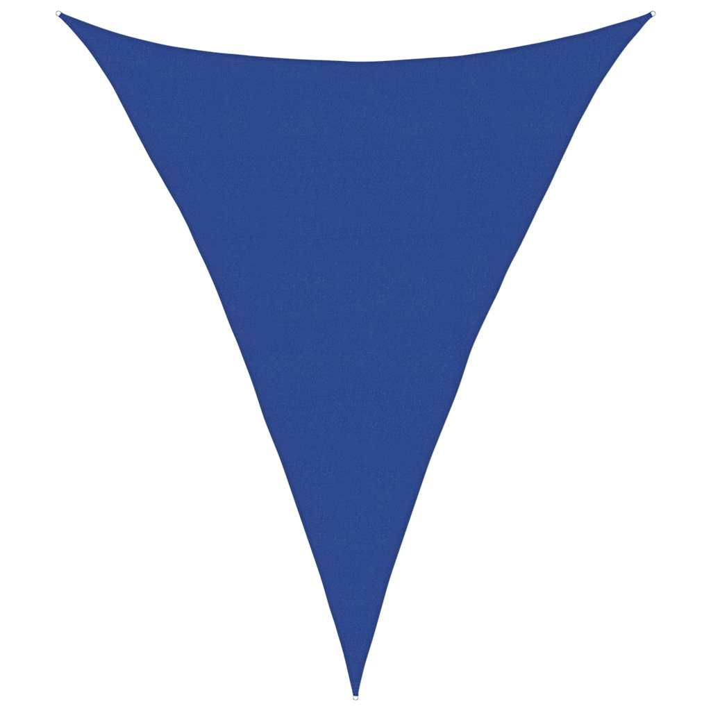 Vela da sole Vidaxx 160 g m² triangolare 5x6x6 m HDPE blu
