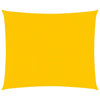 Vidaxl Zonnezeil 160 g m² cuadrado 4x4 m HDPE Amarillo