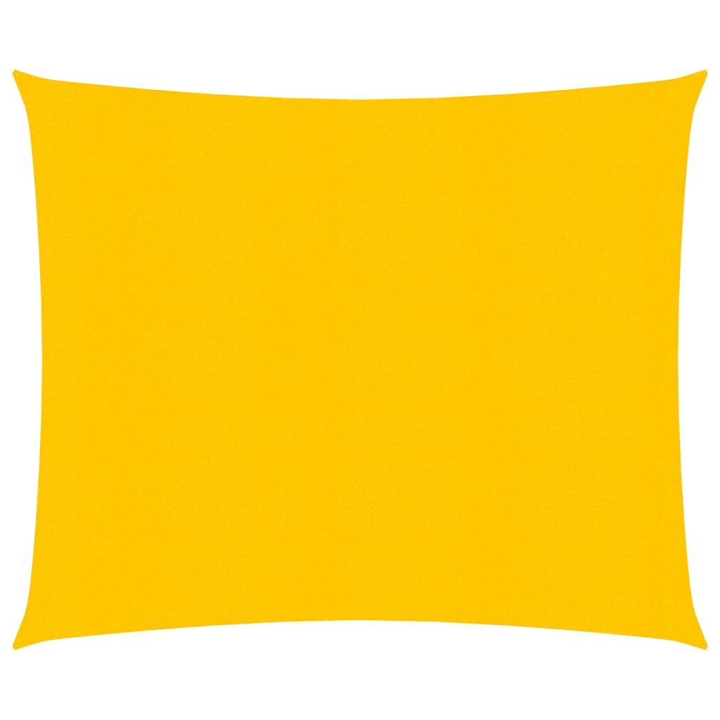 Vidaxl Zonnezeil 160 g m² cuadrado 4x4 m HDPE Amarillo