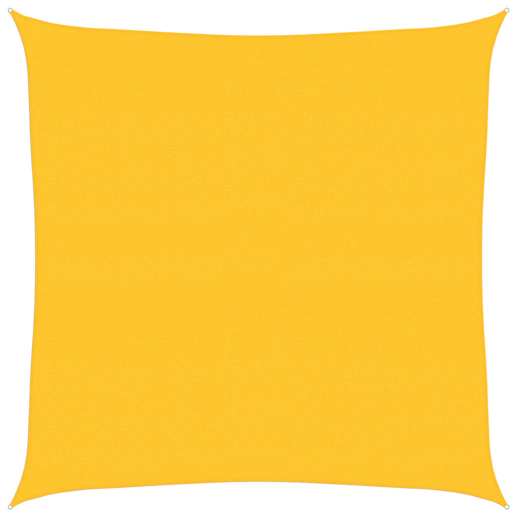 Vidaxl Zonnezeil 160 g m² square 4.5x4.5 m HDPE yellow