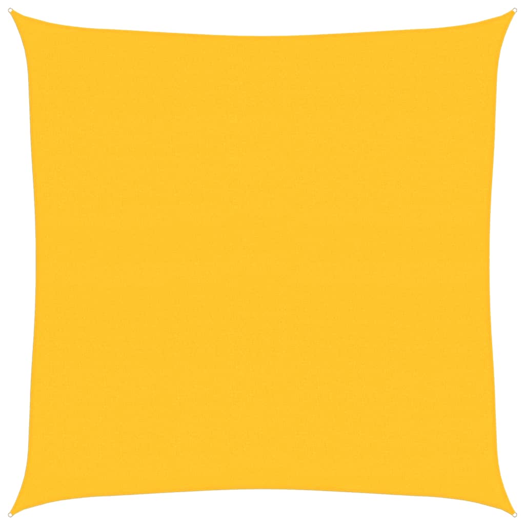 Vidaxx vela solar 160 g m² cuadrado 7x7 m HDPE amarillo