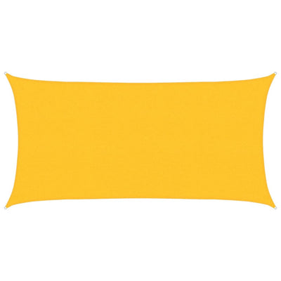 Vidaxl Zonnezeil 160 g m² 2.5x4.5 M HDPE Amarillo