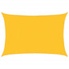 Vidaxl zonnezeil 160 g m² 3x4 m hdpe geel