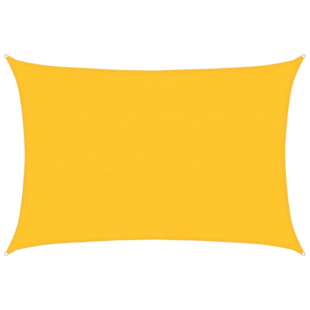 Vidaxl Zonnezeil 160 g m² 3x5 M HDPE Amarillo