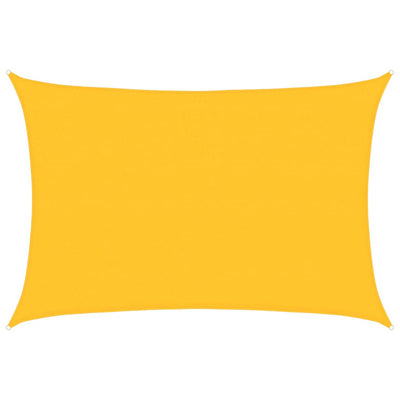 Vidaxl Zonnezeil 160 g m² rettangolare 4x5 m HDPE giallo