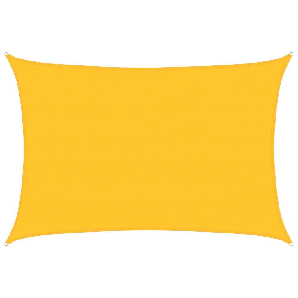 Vidaxl Zonnezeil 160 g m² Rectangular 5x6 M HDPE Amarillo
