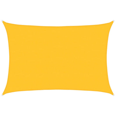 Vidaxl Zonnezeil 160 g m² Rectangular 5x6 m HDPE yellow