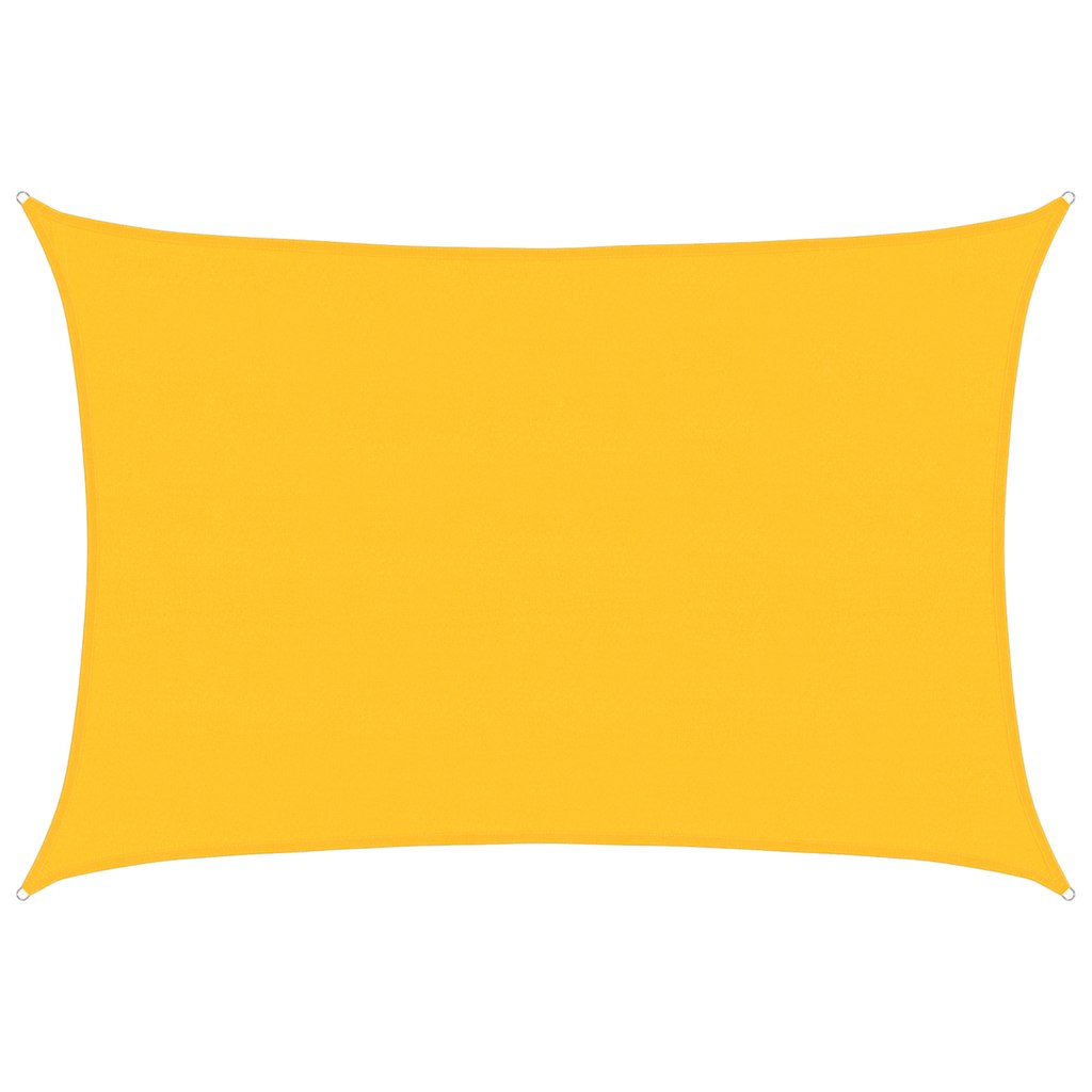 Vidaxl Zonnezeil 160 g m² Rectangular 5x7 M HDPE Amarillo