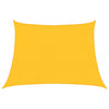 Vidaxx vela da sole 160 g m² trapezio 4 5x3 m HDPE giallo