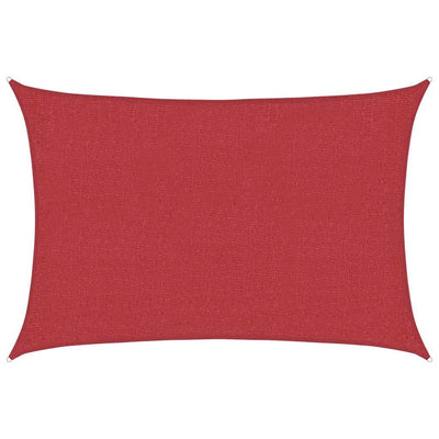 Vidaxl Zonnezeil 160 g m² 3x5 M HDPE ROJO
