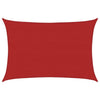 Vidaxl Zonnezeil 160 g m² 4x6 m hdpe rosso