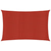 Vidaxl Zonnezeil 160 g m² 5x6 m hdpe rosso