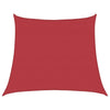 Vidaxl zonnezeil 160 g m² 4 5x4 m hdpe rood