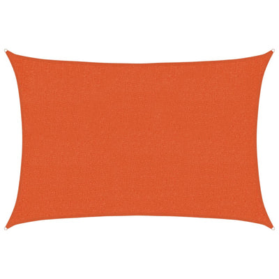 Vidaxl Zonnezeil 160 g m² 2x2.5 M HDPE Oranje
