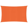 VidaXL Zonnezeil 160 g m² 2x4 m HDPE oranje