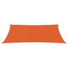 VidaXL Zonnezeil 160 g m² 2x4 m HDPE oranje