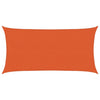 Vidaxl Zonnezeil 160 g m² rectangular 3x6 m hdpe oranje