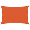 Vidaxl zonnezeil 160 g m² 3,5x4,5 m hdpe oranje
