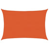 Vidaxl zonnezeil 160 g m² 3,5x5 m hdpe oranje