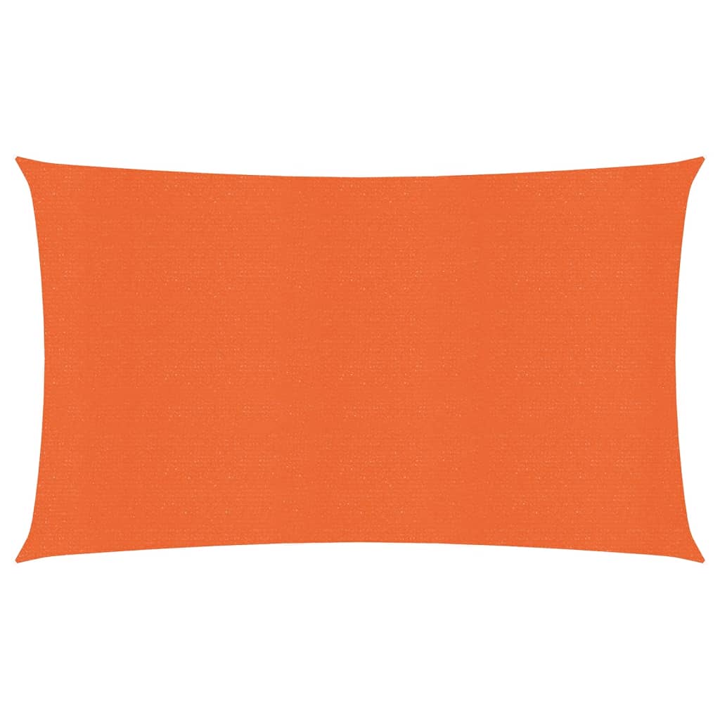 Vidaxl Zonnezeil 160 g m² rectangular 4x7 m hdpe oranje