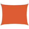 Vidaxl zonnezeil 160 g m² rechthoekig 6x8 m hdpe oranje