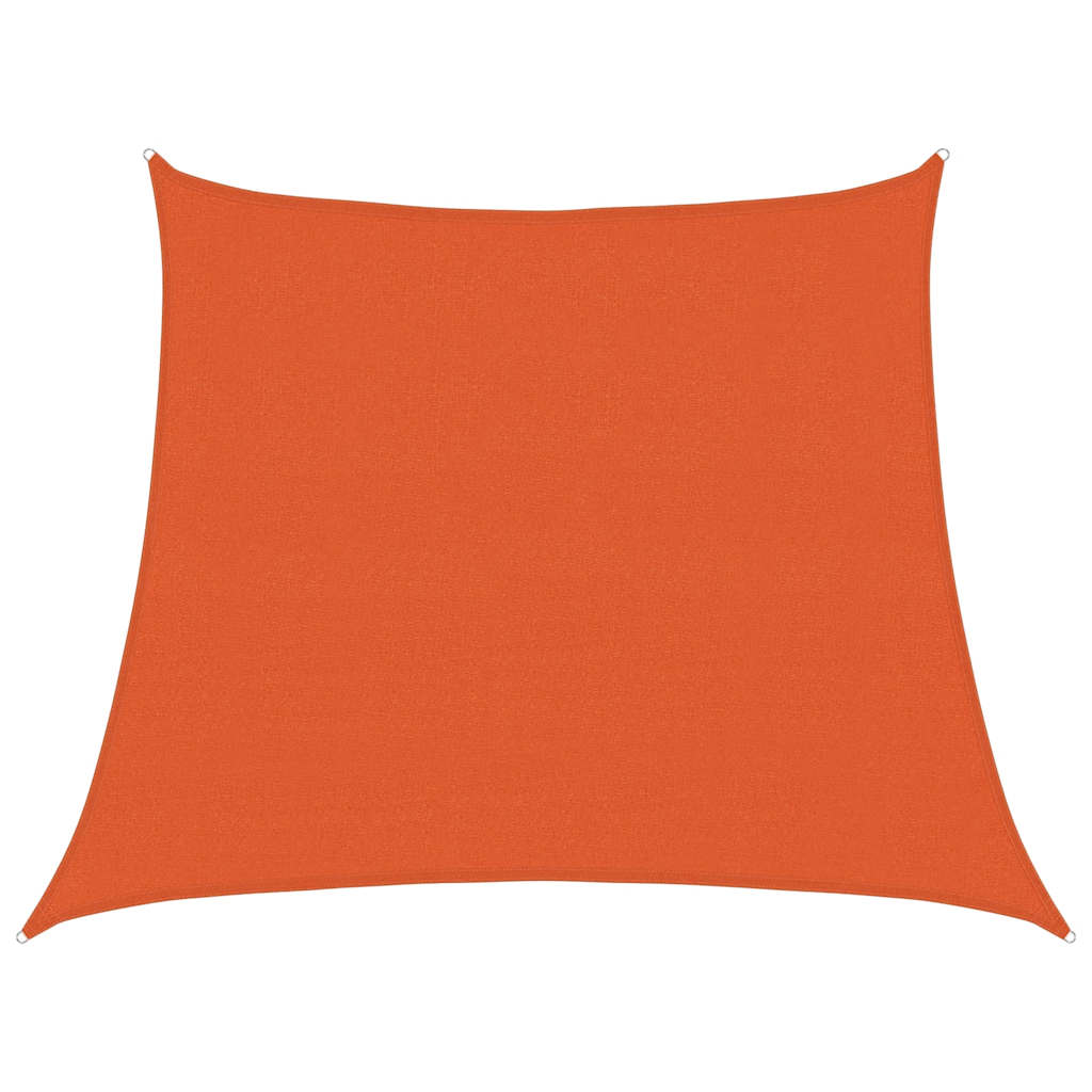 Vidaxx vela solar 160 g m² trapecio 3 4x3 m HDPE naranja