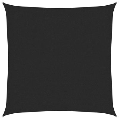 Vidaxl Zonnezeil 160 g m² 2x2 m HDPE NEGRO