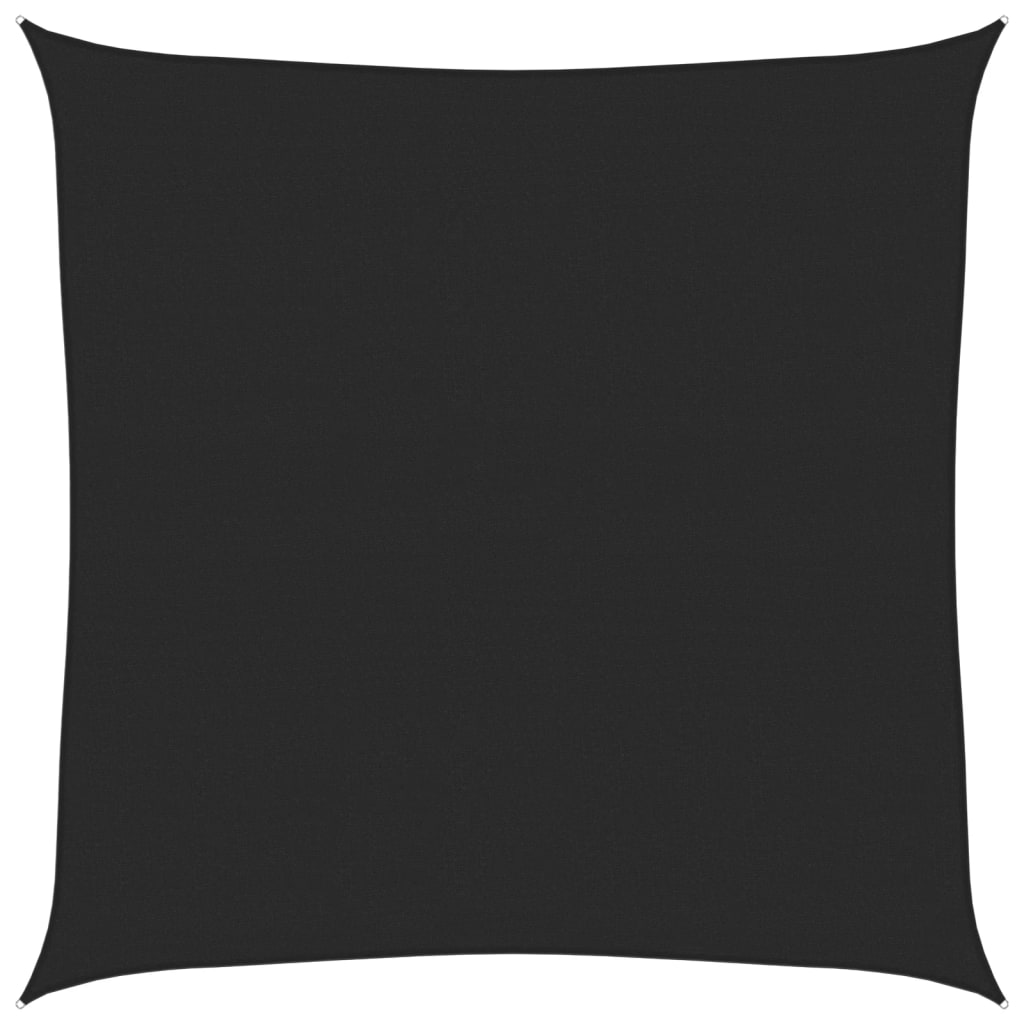 Vidaxl Zonnezeil 160 g m² 4,5x4,5 m HDPE nero