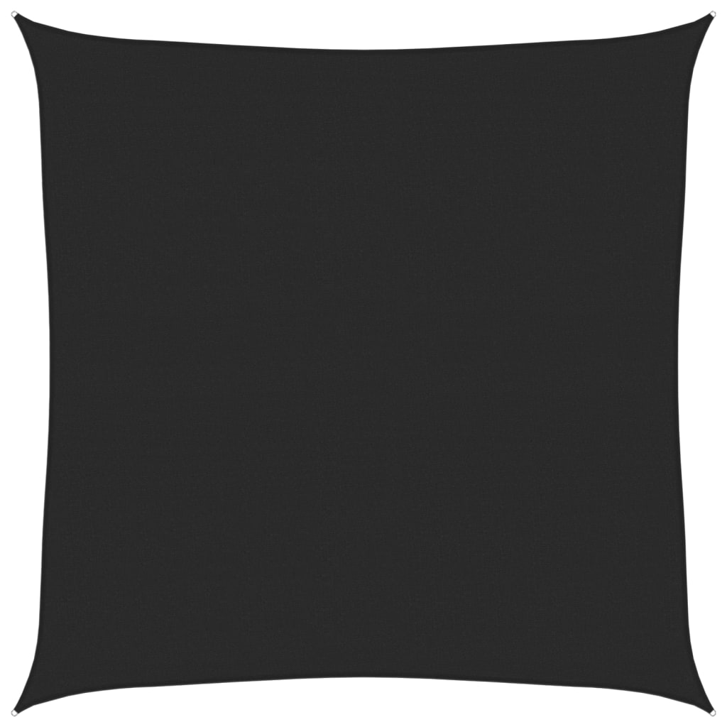 Vidaxl Zonnezeil 160 g m² 6x6 M HDPE NEGRO