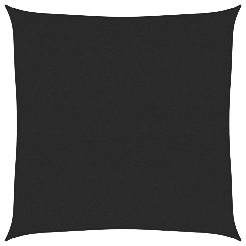 Vidaxl Zonnezeil 160 g m² 7x7 m hdpe nero