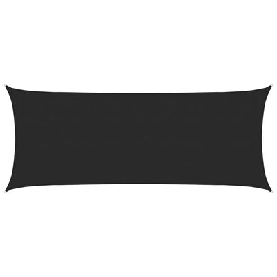 Vidaxl Zonnezeil 160 g m² 2x5 m hdpe nero