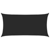 Vidaxl zonnezeil 160 g m² 2,5x4,5 m hdpe zwart