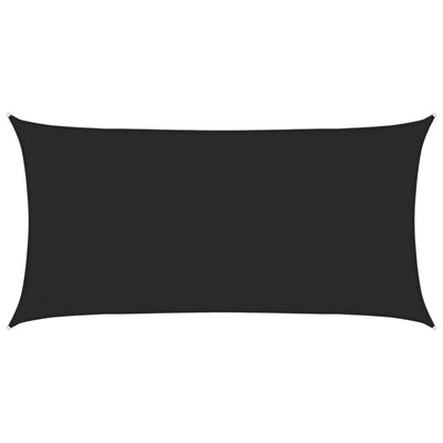Vidaxl Zonnezeil 160 g m² 3x6 m hdpe nero