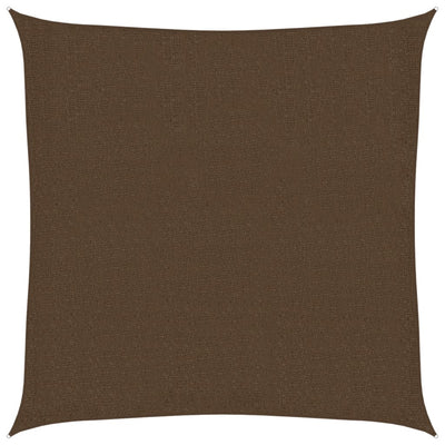 Vidaxl Zonnezeil 160 g m² 2.5x2.5 M HDPE BROWN