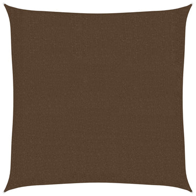 Vidaxl Zonnezeil 160 g m² 3.6x3.6 M HDPE BROWN