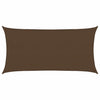 Vidaxl Zonnezeil 160 g m² 2.5x5 M HDPE BROWN