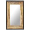 Vidaxl Mirror 80x50 cm Legno di mango solido
