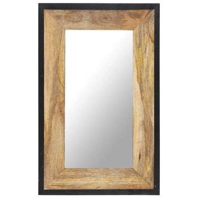 Vidaxl Mirror 80x50 cm Legno di mango solido