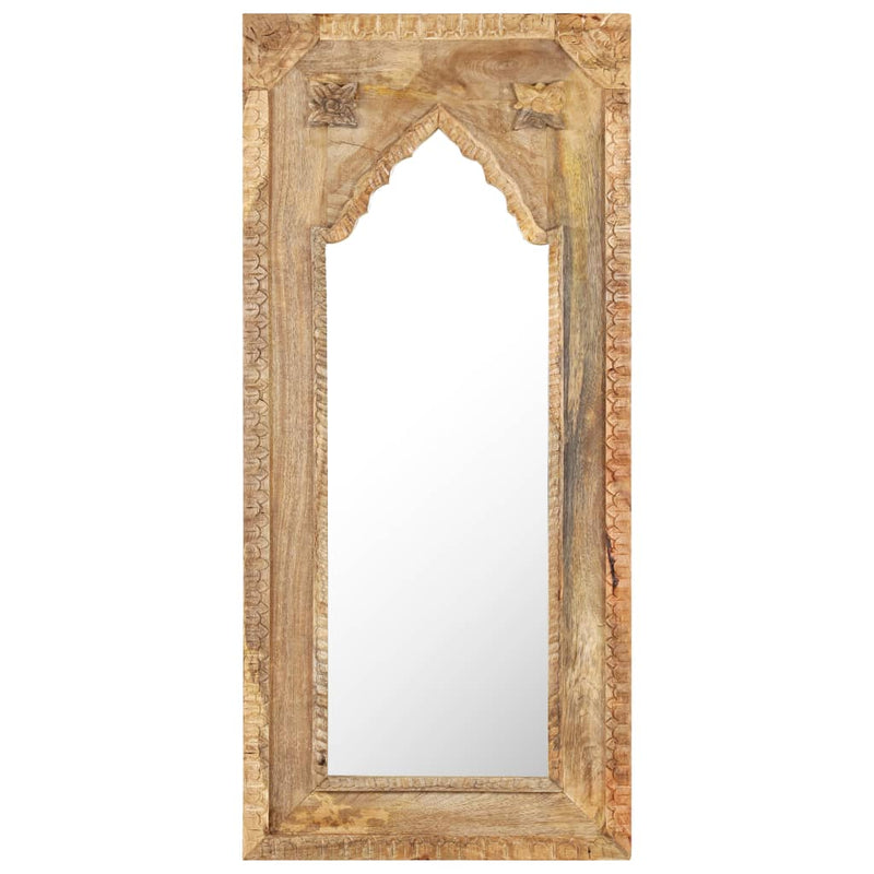 Vidaxl Spiegel 50x3x110 cm de madera de mango sólido