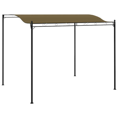 Vidaxl Sun Canopy 180 g m² 3x2.4 m taupe