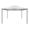Vidaxl prieel 180 g m² 4x4x3 m wit