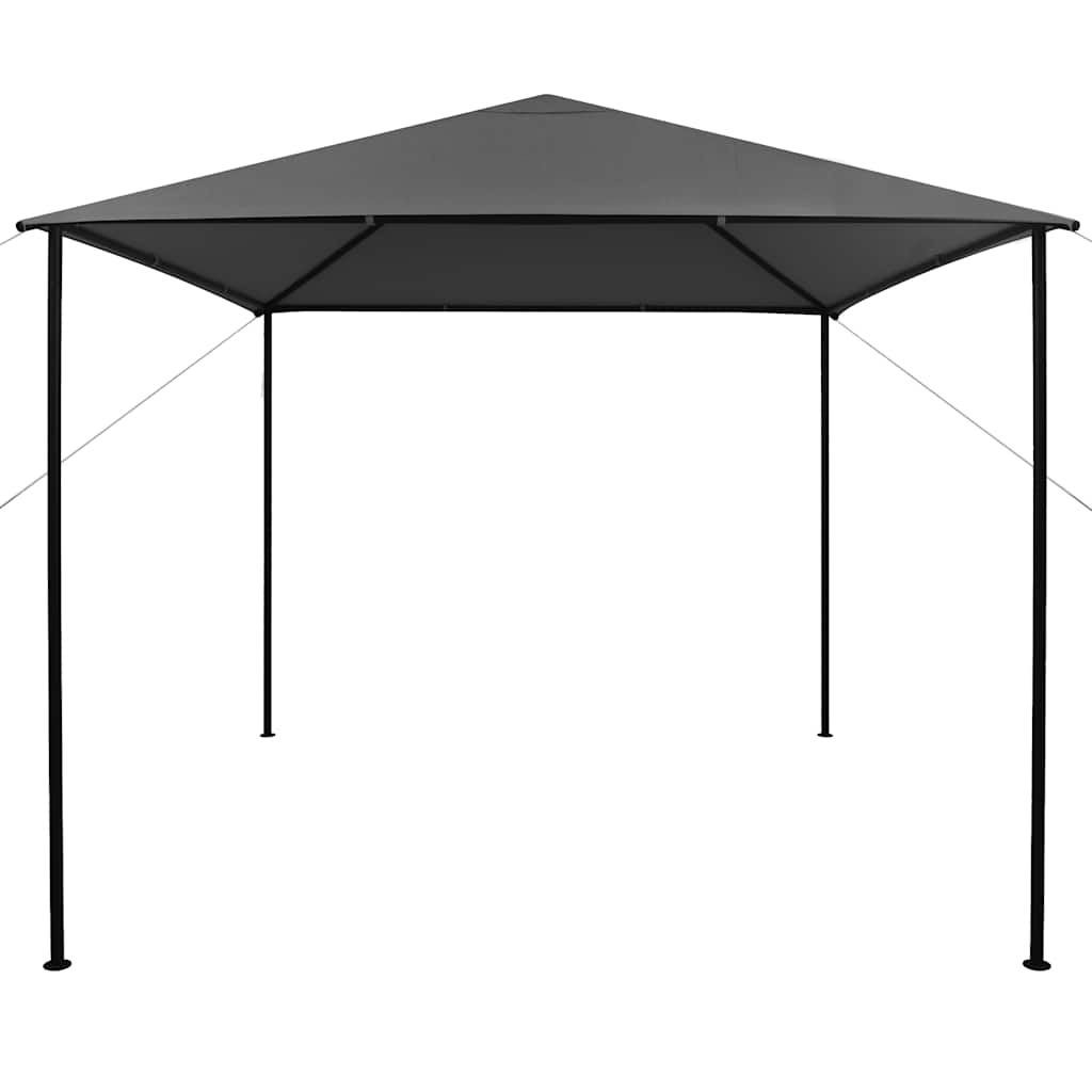 Vidaxl Arbor 180 g m² 3x3 m Antracite di polvere e acciaio